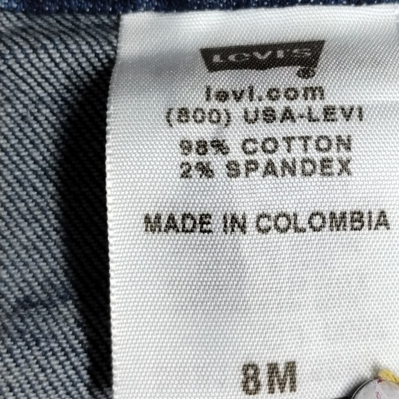 Levi's 550 Dark Blue Women's Boot Cut Jeans (8M) - Picture 13 of 13